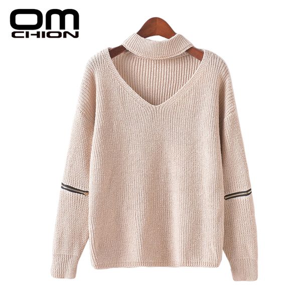 wholesale-omchion 2016 winter knitted pullover neckline hollow neck hanging v-neck zipper autumn sweater women sweaters and pullovers my73, White;black
wholesale-omchion 2016 winter knitted pullover neckline hollow neck hanging v-neck zipper autumn sweater women sweaters and pullovers my73, White;black