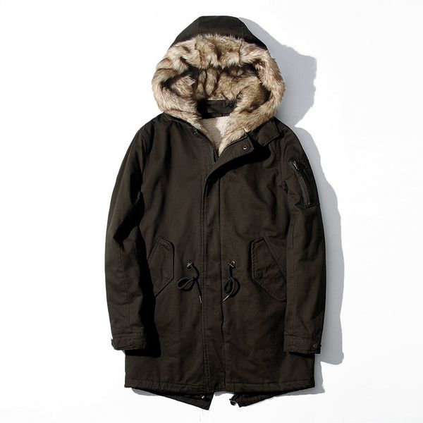 mens big boys autumn winter long coat fur hooded jacket high imitation rabbit fur wool linner coats thicker warm outwear xxxl, Black;brown
mens big boys autumn winter long coat fur hooded jacket high imitation rabbit fur wool linner coats thicker warm outwear xxxl, Black;brown