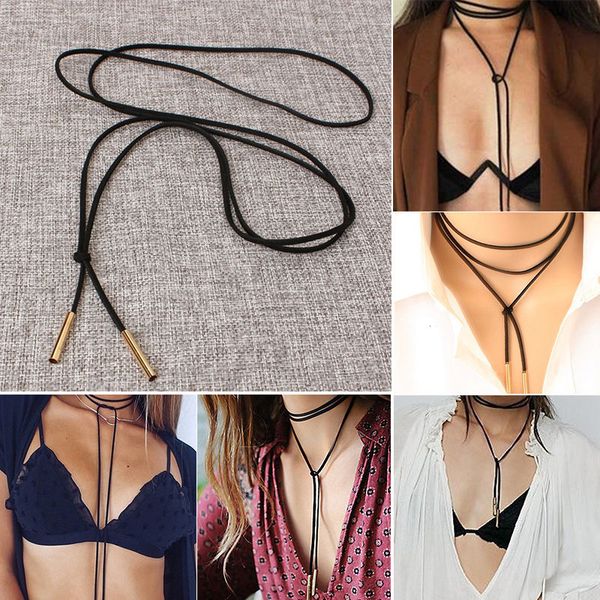 новое прибытие моды шарм bohemia sexy pu черный кожаный choker ожерелье ювелирных изделий длинные кисточкой регулируемые подвески ожерелья ч, Golden;silver
новое прибытие моды шарм bohemia sexy pu черный кожаный choker ожерелье ювелирных изделий длинные кисточкой регулируемые подвески ожерелья ч, Golden;silver
