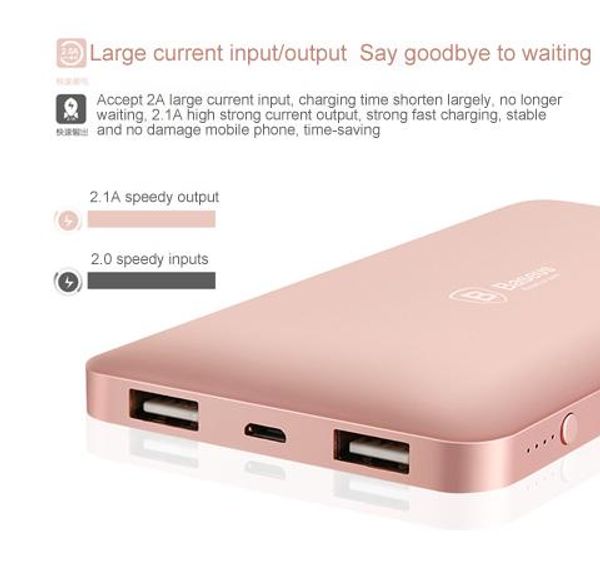 baseus 10000mah dual usb power bank portable mobile phone charger powerbank for iphone 6s 5s xiaomi mi5 redmi3 external battery
baseus 10000mah dual usb power bank portable mobile phone charger powerbank for iphone 6s 5s xiaomi mi5 redmi3 external battery