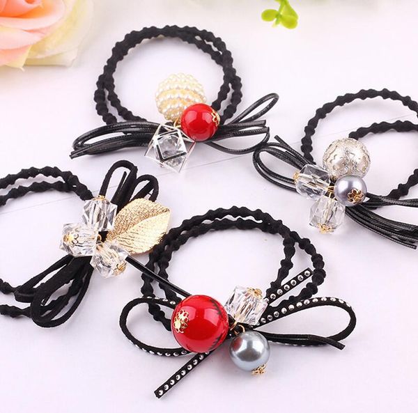 brand new hair ring crystal pearl hair rope tied hair bow fq075 mix order 100 pieces a lot, Pink
brand new hair ring crystal pearl hair rope tied hair bow fq075 mix order 100 pieces a lot, Pink