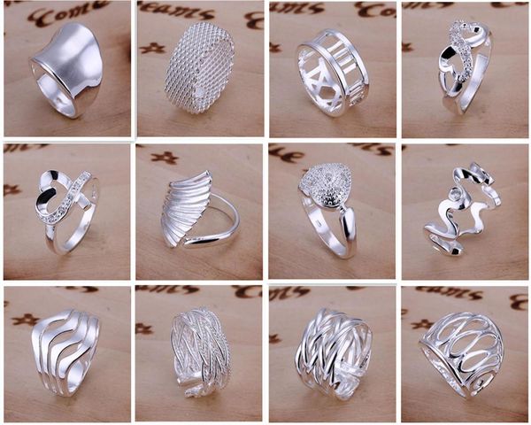new arrive 925 silver jewelry 50 style 50pcs lot charming women girls finge rings multi styles rings mix size & mix order sale
new arrive 925 silver jewelry 50 style 50pcs lot charming women girls finge rings multi styles rings mix size & mix order sale