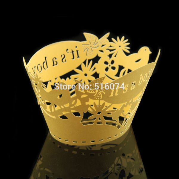 wholesale-10pcs/lot "its a boy" baby shower pearl paper laser cutting cake muffin cupcake wrapper ing
wholesale-10pcs/lot "its a boy" baby shower pearl paper laser cutting cake muffin cupcake wrapper ing