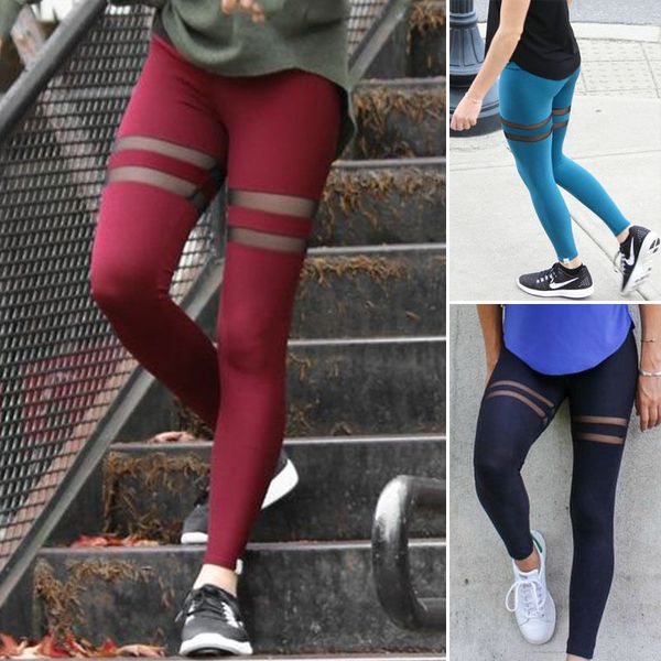 wholesale- women ladies leggings mesh workout skinny fashion leggings fitness leggings women, Black
wholesale- women ladies leggings mesh workout skinny fashion leggings fitness leggings women, Black