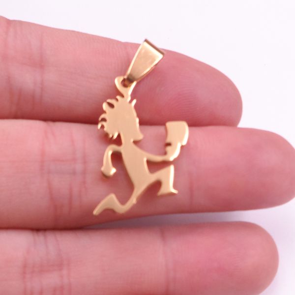 fashion jewelry small 1 inch icp twiztid lover elopement music charm hatchetman stainless steel pendant necklace gold no chain, Silver
fashion jewelry small 1 inch icp twiztid lover elopement music charm hatchetman stainless steel pendant necklace gold no chain, Silver