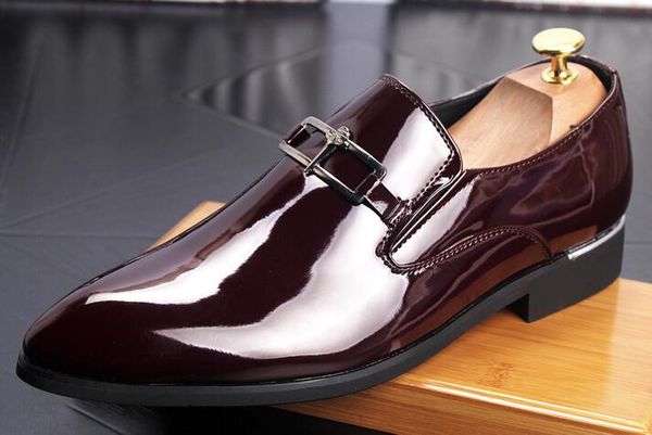plus size 45 patent leather men's handmade loafers fashion banquet prom men dress wedding shoes casual flats, Black
plus size 45 patent leather men's handmade loafers fashion banquet prom men dress wedding shoes casual flats, Black