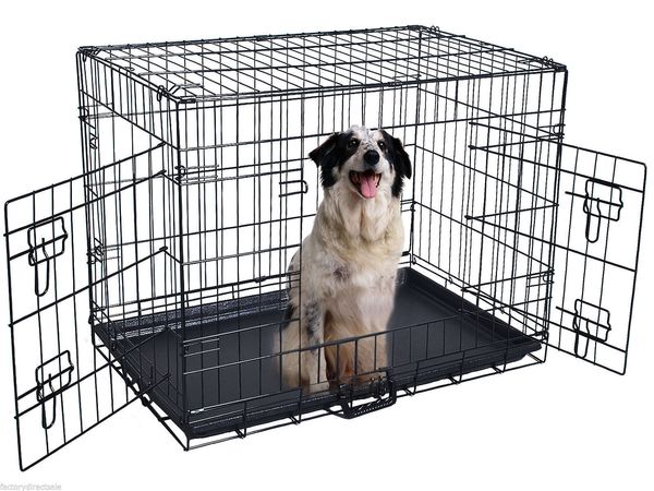 48 «» 2 двери провода Складной Pet Crate Собака Кошка Клетка Чемодан Питомник Playpen ж / ло
48 «» 2 двери провода Складной Pet Crate Собака Кошка Клетка Чемодан Питомник Playpen ж / ло