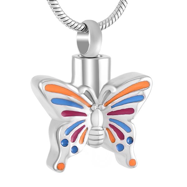 butterfly stainless steel cremation pendant necklace memory ashes keepsake urn funeral casket necklace jewelry, Silver
butterfly stainless steel cremation pendant necklace memory ashes keepsake urn funeral casket necklace jewelry, Silver
