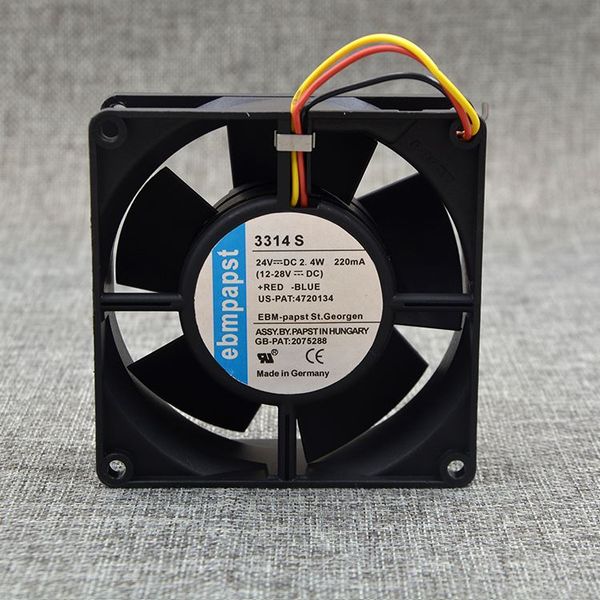 ebmpapst 3314 s 3314s 9cm 24v 2.4w converter fan
ebmpapst 3314 s 3314s 9cm 24v 2.4w converter fan
