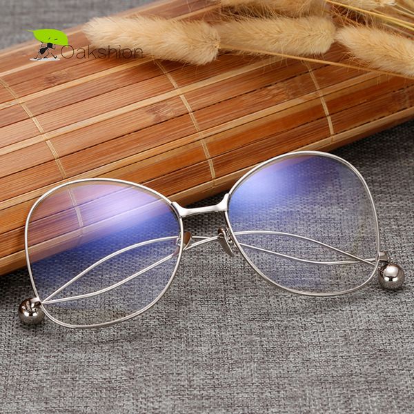 wholesale- clear glasses spectacles vintage men gold rimmed glasses optical decorative eyeglasses frame women clear lens transparent oculos, Silver
wholesale- clear glasses spectacles vintage men gold rimmed glasses optical decorative eyeglasses frame women clear lens transparent oculos, Silver