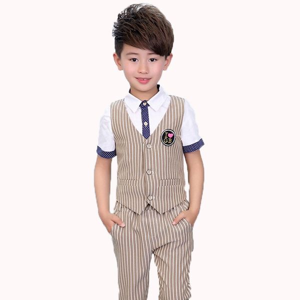 striped baby boy prom suits ( vest + pant ) summer gentle kids costumes wedding flower girls dress, White
striped baby boy prom suits ( vest + pant ) summer gentle kids costumes wedding flower girls dress, White