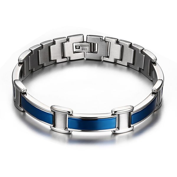 classic healthy care bracelet bangle magnetic germanium trendy blue men jewelry 316l stainless steel magnetic bracelet christmas gift b836s, Black
classic healthy care bracelet bangle magnetic germanium trendy blue men jewelry 316l stainless steel magnetic bracelet christmas gift b836s, Black
