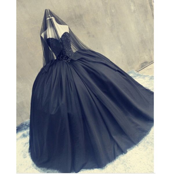 black gothic wedding dresses vintage ball gown basque waist sweetheart beaded lace tulle floor length bridal gowns custom size, White
black gothic wedding dresses vintage ball gown basque waist sweetheart beaded lace tulle floor length bridal gowns custom size, White