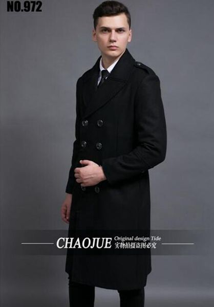 man the spring and autumn period and the han edition business high-end fashion style fine dust coat wool coat / s-6xl, Black
man the spring and autumn period and the han edition business high-end fashion style fine dust coat wool coat / s-6xl, Black