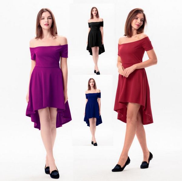 good a++ women 's street style dresses irregular slim short - sleeved stitching solid color dress lx019, Black;pink
good a++ women 's street style dresses irregular slim short - sleeved stitching solid color dress lx019, Black;pink