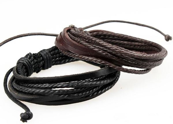 Leather Bracelets Charms New Fashion Jewelry Braided Handmade Infinity Bracelets For Men Women Wholesale Price
Leather Bracelets Charms New Fashion Jewelry Braided Handmade Infinity Bracelets For Men Women Wholesale Price