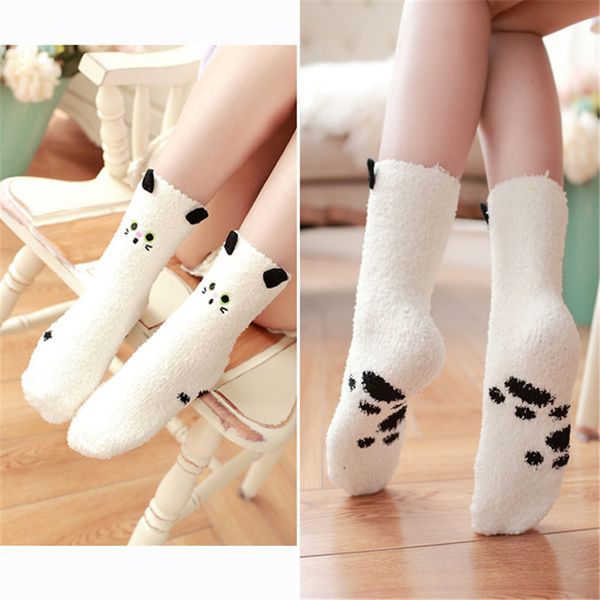 wholesale- 1pair 2016 autumn winter cute animal coral cashmere thermal floor home sleep socks for women christmas gifts fashion sock fhj412, Black;white
wholesale- 1pair 2016 autumn winter cute animal coral cashmere thermal floor home sleep socks for women christmas gifts fashion sock fhj412, Black;white