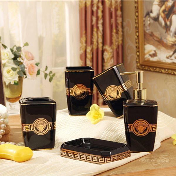 Porcelain bathroom sets ceramic bathroom sets European Bathroom Ceramic Liquid Soap Dispenser Porcelain Soap Toothbrush Holder
Porcelain bathroom sets ceramic bathroom sets European Bathroom Ceramic Liquid Soap Dispenser Porcelain Soap Toothbrush Holder