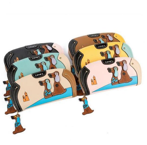 Fashion Women Cute Puppy Wallet Cartoon Dog PU Leather Women Purse Ladies Clutch Zipper Long Card Holder Free Shipping
Fashion Women Cute Puppy Wallet Cartoon Dog PU Leather Women Purse Ladies Clutch Zipper Long Card Holder Free Shipping