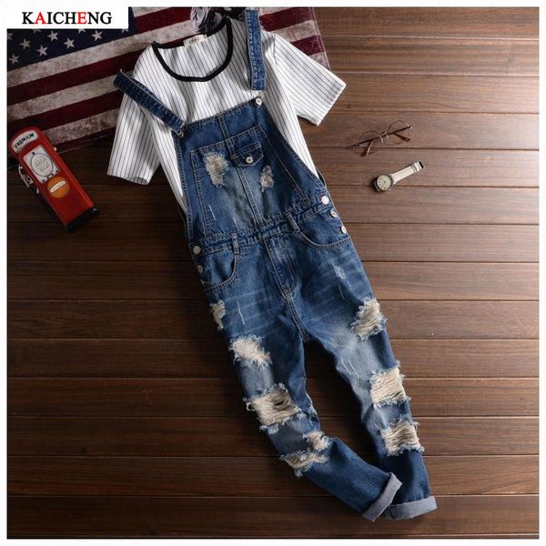 wholesale-2016 spring autumn fashion brand mens slim jeane overalls casual bib jeans for men male ripped denim jumpsuit, Blue
wholesale-2016 spring autumn fashion brand mens slim jeane overalls casual bib jeans for men male ripped denim jumpsuit, Blue