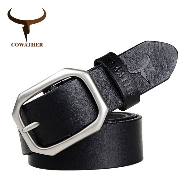 wholesale- cowather 100% cow genuine leather men belts style male strap new fashion pin buckle alloy black brown coffee ing
wholesale- cowather 100% cow genuine leather men belts style male strap new fashion pin buckle alloy black brown coffee ing