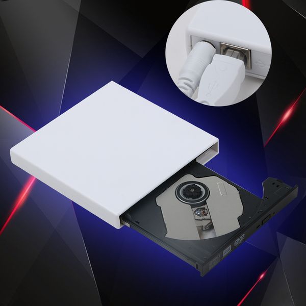 

USB 2.0 Внешний оптический привод DVD Combo CD-RW ROM Burner Drive для PC, Mac, ноутбуков, нетбуков Под