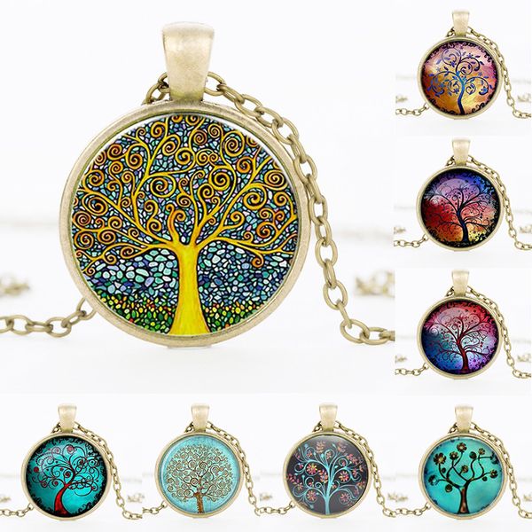 2017 new tree of life necklace pendant jewelry art and the thought of the tree silver family christmas style charm jewellery gift
2017 new tree of life necklace pendant jewelry art and the thought of the tree silver family christmas style charm jewellery gift