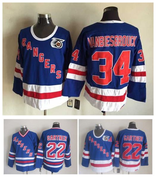 retro new york rangers hockey jersey 34 john vanbiesbrouck 22 mike gartner blue vintage ccm authentic stitched jerseys, Black;red
retro new york rangers hockey jersey 34 john vanbiesbrouck 22 mike gartner blue vintage ccm authentic stitched jerseys, Black;red