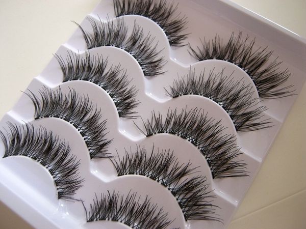 5 pairs / box transparent false eyelashes messy cross thick natural fake eye lashes professional makeup tips bigeye long false eye lashesl
5 pairs / box transparent false eyelashes messy cross thick natural fake eye lashes professional makeup tips bigeye long false eye lashesl