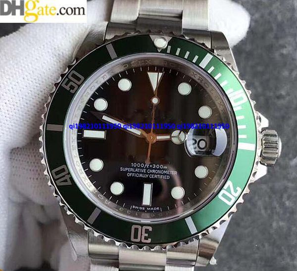 luxury watch factory v7 swiss eta3135 movement black dial 40mm 116610 sapphire glass automatic mens watch watche, Slivery;brown
luxury watch factory v7 swiss eta3135 movement black dial 40mm 116610 sapphire glass automatic mens watch watche, Slivery;brown