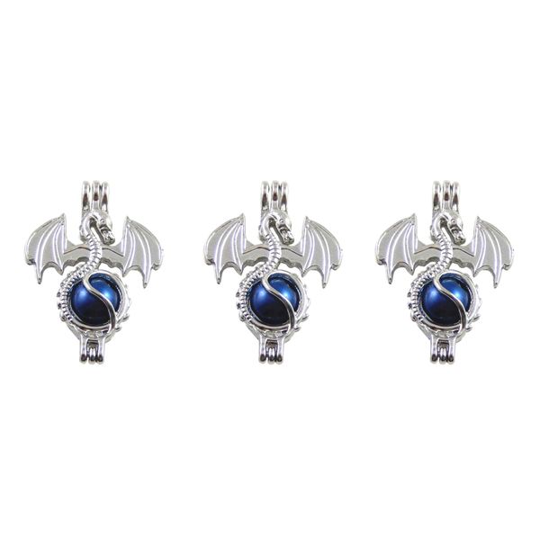 pearl cage necklace pendant, essential oil diffuser, dragon provides silver-plated 10pc - plus your own pearl, stone makes it more attractiv
pearl cage necklace pendant, essential oil diffuser, dragon provides silver-plated 10pc - plus your own pearl, stone makes it more attractiv