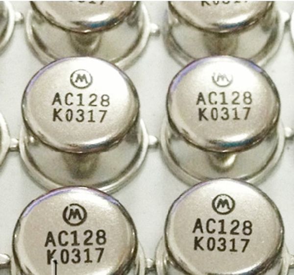 10pcs original bipolar transistors mot ac128 can3