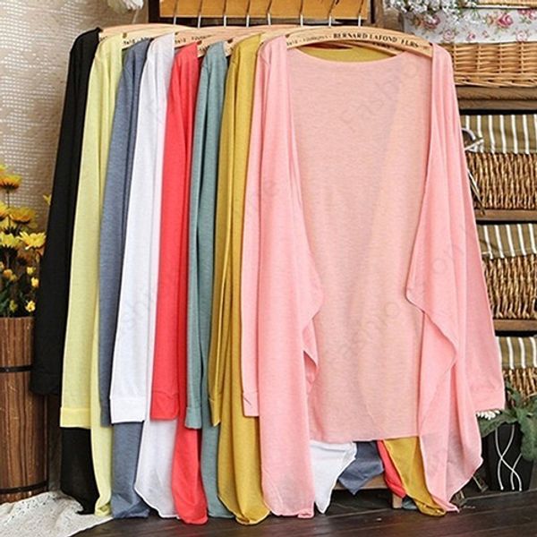 wholesale-women fashion summer beach sunscreen casual long sleeve cardigan shawl coat, White;black
wholesale-women fashion summer beach sunscreen casual long sleeve cardigan shawl coat, White;black