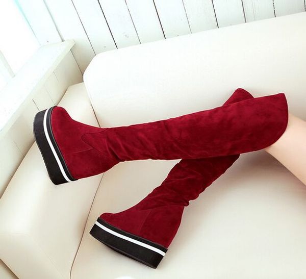New Arrival Hot Sale Specials Influx Sweet Girl Sexy Suede Female Tall Canister Knight Cotton Platform Warm Wedge Knee Boots EU30-47
New Arrival Hot Sale Specials Influx Sweet Girl Sexy Suede Female Tall Canister Knight Cotton Platform Warm Wedge Knee Boots EU30-47