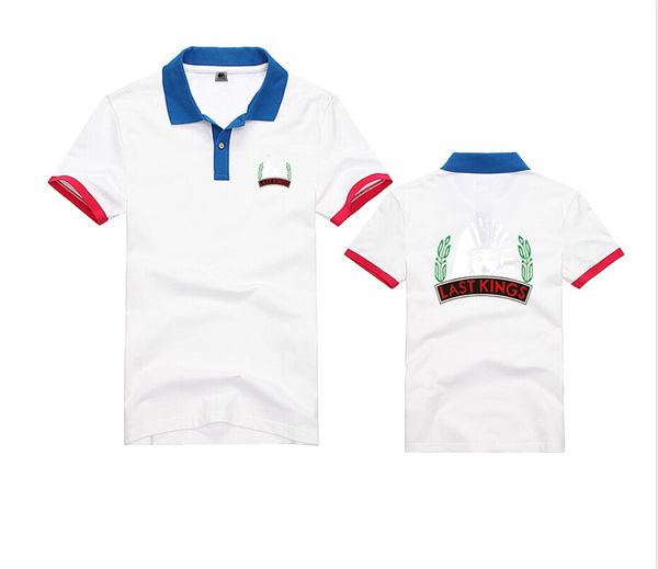 m4127 fashion last kings mens skateboards hip hop polos solid shirt short sleeve cotton polo high quality, White;black
m4127 fashion last kings mens skateboards hip hop polos solid shirt short sleeve cotton polo high quality, White;black