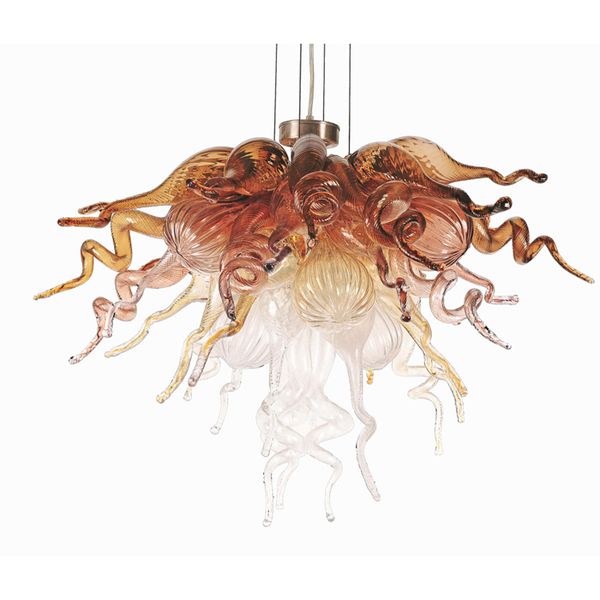 100% handmade blown glass chandeliers modern art murano glass custom made led light source house decoration style chandelier
100% handmade blown glass chandeliers modern art murano glass custom made led light source house decoration style chandelier