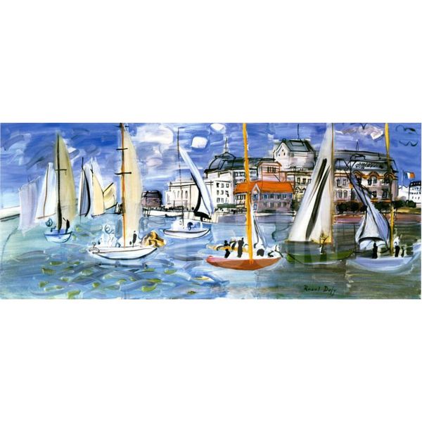 boat paintings raoul dufy regates dans le port de trouville seascapes modern art on canvas hand painted
boat paintings raoul dufy regates dans le port de trouville seascapes modern art on canvas hand painted