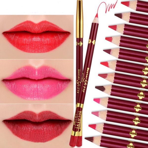 wholesale- waterproof professional lip liner pencil long lasting 12 colors lip liner pen makeup for lip to mouth
wholesale- waterproof professional lip liner pencil long lasting 12 colors lip liner pen makeup for lip to mouth