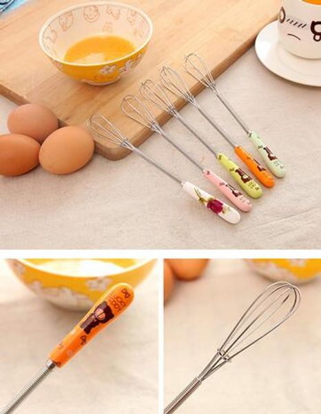 new multifunction manual stainless steel ceramic handle egg beaters milk cream butter whisk mixer stiring kitchen tool
new multifunction manual stainless steel ceramic handle egg beaters milk cream butter whisk mixer stiring kitchen tool