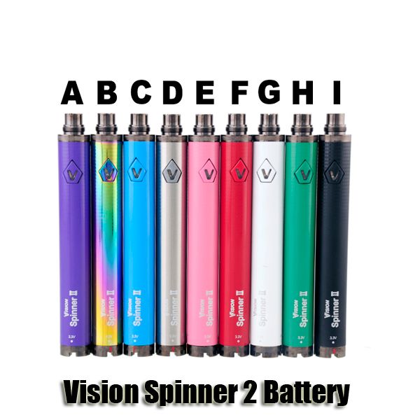 Vision Spinner 2 II батарея 1650mAh Ego C Twist переменное напряжение VV 3.3-4.8 V электронная сигарета батарея для эго резьбовых форсунок
Vision Spinner 2 II батарея 1650mAh Ego C Twist переменное напряжение VV 3.3-4.8 V электронная сигарета батарея для эго резьбовых форсунок