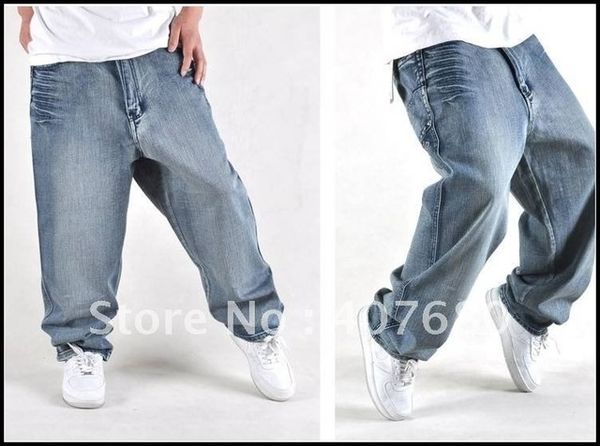 wholesale- men fashion hiphop pants street dancing pants cotton loose washing jeans casual skateboard pants mix order plus size, Blue 
wholesale- men fashion hiphop pants street dancing pants cotton loose washing jeans casual skateboard pants mix order plus size, Blue
