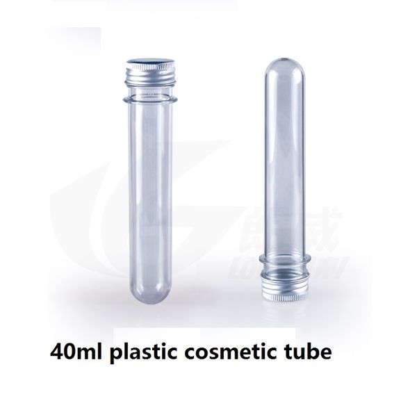 40ml x 400 pcs clear plastic cosmetic tube mask bath salt test pet tube with aluminum cap cosmetic bottle
40ml x 400 pcs clear plastic cosmetic tube mask bath salt test pet tube with aluminum cap cosmetic bottle