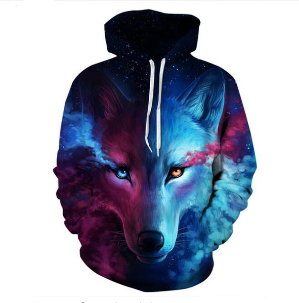 2017 new design womens/mens galaxy space wolf funny 3d print casual crewneck hoodies plus size lms2017.7.039, Black
2017 new design womens/mens galaxy space wolf funny 3d print casual crewneck hoodies plus size lms2017.7.039, Black