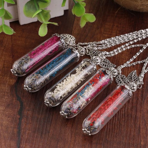 women girl's pendant necklace beauty glass bottle with lavender flowers wish pendant necklaces for ladies party gifts, Silver
women girl's pendant necklace beauty glass bottle with lavender flowers wish pendant necklaces for ladies party gifts, Silver