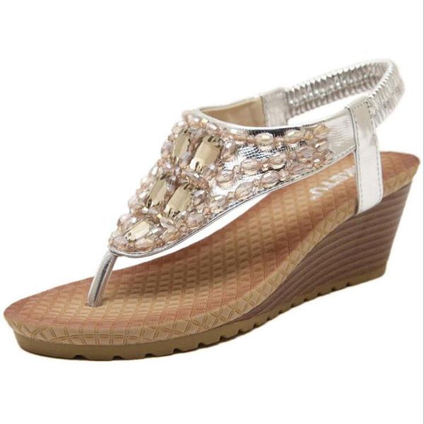 summer style gladiator sandals women platform sandal wedges gold flip flops 2017 summer shoes woman bohemian rhinestone slippers, Black
summer style gladiator sandals women platform sandal wedges gold flip flops 2017 summer shoes woman bohemian rhinestone slippers, Black