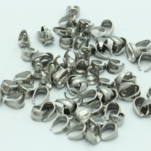 100pcs/ lot in bulk jewelry finding & components stainless steel pendant pinch clip clasp bail connector finding 5*10mm
100pcs/ lot in bulk jewelry finding & components stainless steel pendant pinch clip clasp bail connector finding 5*10mm