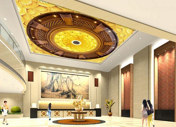 classic 3d european style chinese gold flower high-grade 3d zenith ceiling murals 3d ceiling murals wallpaper
classic 3d european style chinese gold flower high-grade 3d zenith ceiling murals 3d ceiling murals wallpaper