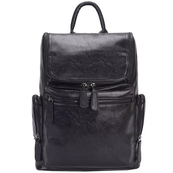 westal 100% genuine leathertravel bag man casual business travel backpacks