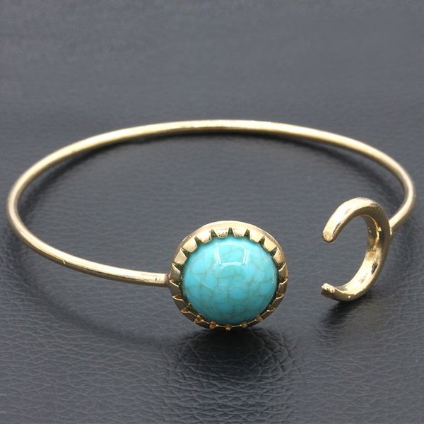 wholesale-women turquoise bangle & bracelet silver plated geometric charm bohemia jewelry new arrivals, White
wholesale-women turquoise bangle & bracelet silver plated geometric charm bohemia jewelry new arrivals, White
