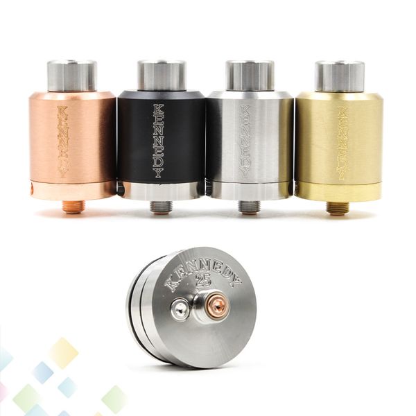 Vaporizer KENNEDY 25 RDA Atomizers Clone 25mm With Wide Bore Drip Tips PEEK Insulator E Cigarette 2 Post fit 510 Mod DHL Free
Vaporizer KENNEDY 25 RDA Atomizers Clone 25mm With Wide Bore Drip Tips PEEK Insulator E Cigarette 2 Post fit 510 Mod DHL Free